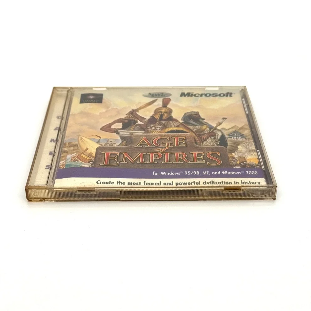 Age of Empires PC CD-ROM Game 2001 Microsoft SmartSaver Series Jewel Case